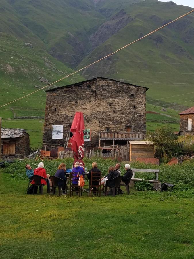 Chvibiani Guesthouse & Bar Ushguli Dış mekan fotoğraf