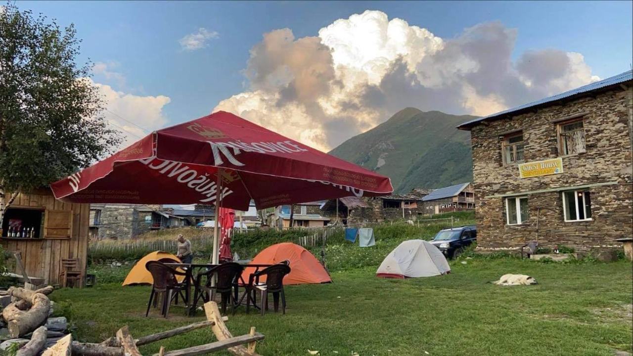 Chvibiani Guesthouse & Bar Ushguli Dış mekan fotoğraf