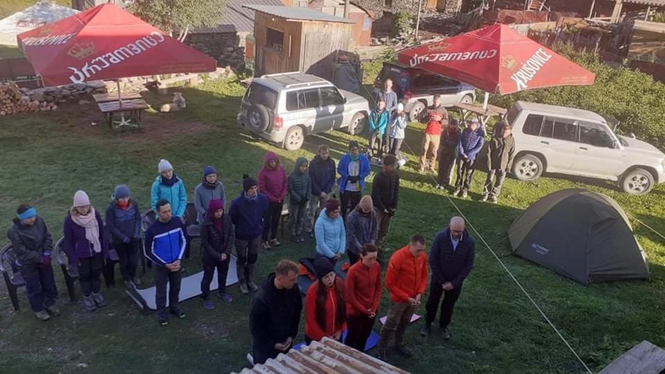 Chvibiani Guesthouse & Bar Ushguli Dış mekan fotoğraf
