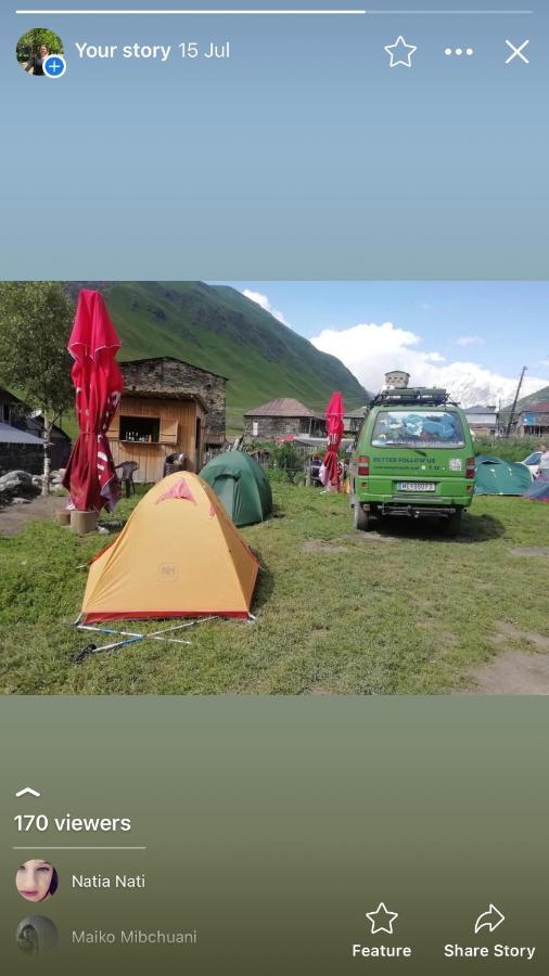 Chvibiani Guesthouse & Bar Ushguli Dış mekan fotoğraf