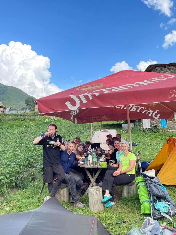 Chvibiani Guesthouse & Bar Ushguli Dış mekan fotoğraf
