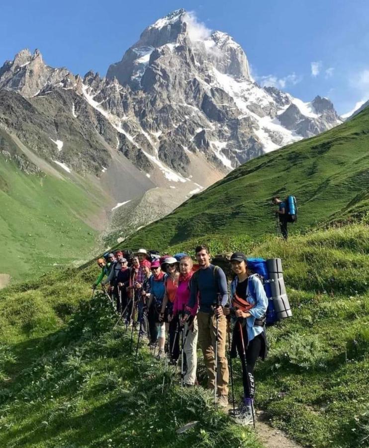 Chvibiani Guesthouse & Bar Ushguli Dış mekan fotoğraf