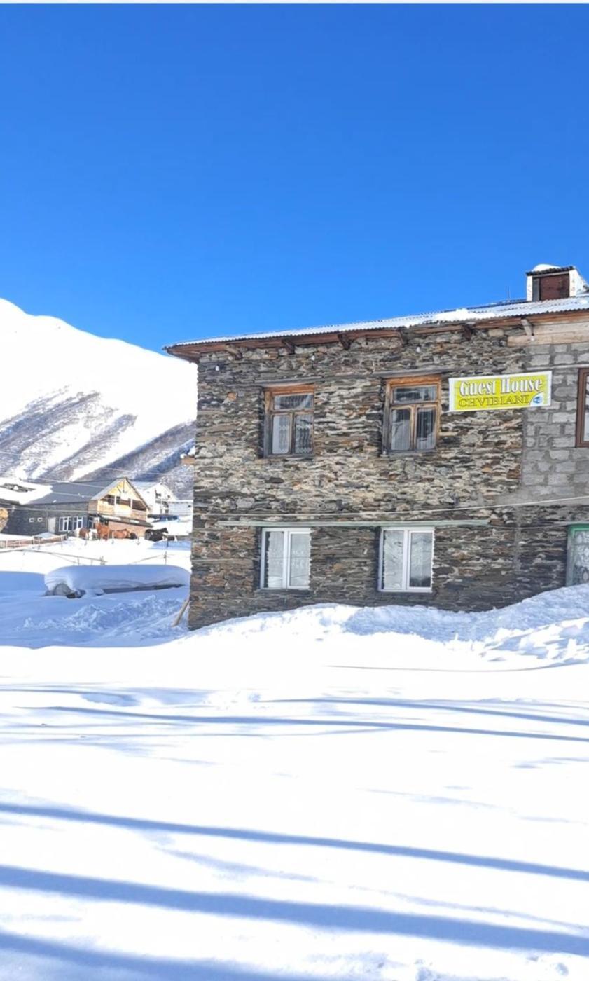 Chvibiani Guesthouse & Bar Ushguli Dış mekan fotoğraf