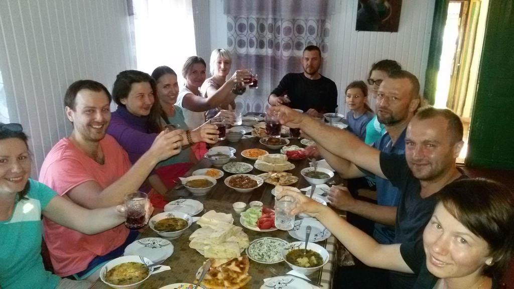 Chvibiani Guesthouse & Bar Ushguli Dış mekan fotoğraf